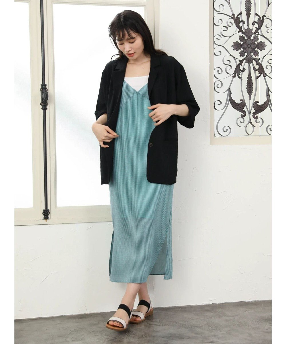 Green Parks ・ＳＵＧＡＲ　ＳＰＯＯＮ　サッカーギンガムキャミワンピ 