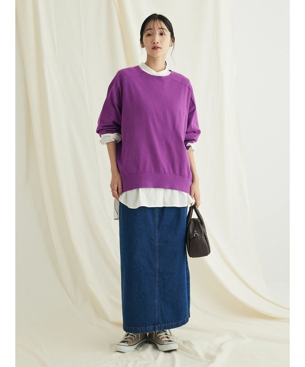 CRAFT STANDARD BOUTIQUE とてもちクルーネックニットプルオーバー 