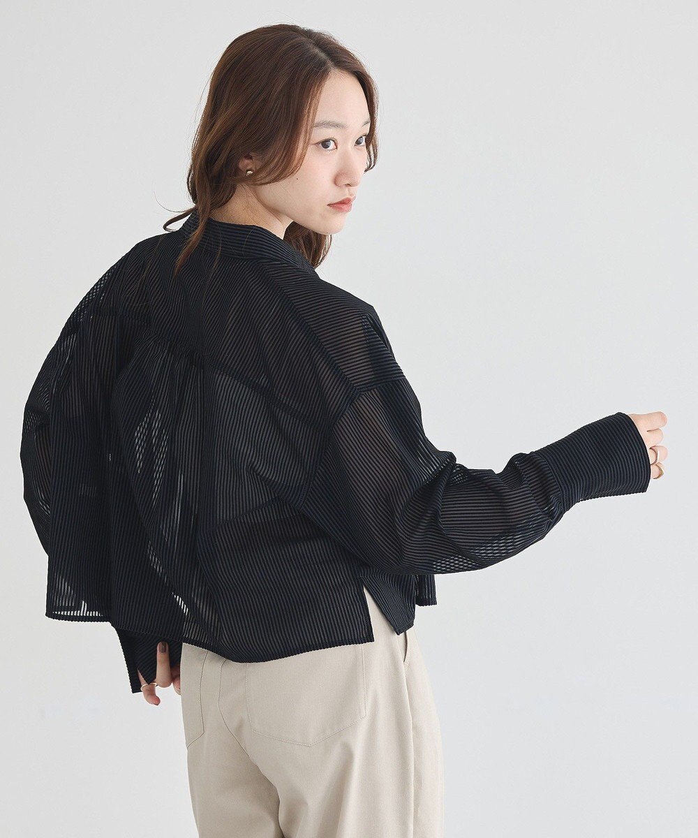 earth music&ecology シアーコールシャツ 