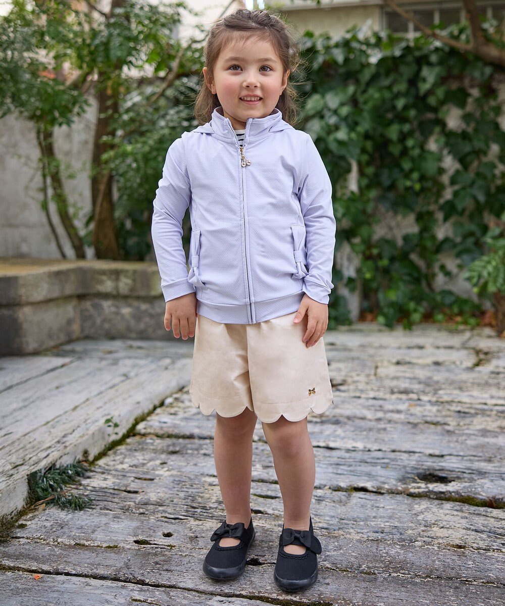 ANY KIDS 裾スカラップ ショートパンツ 