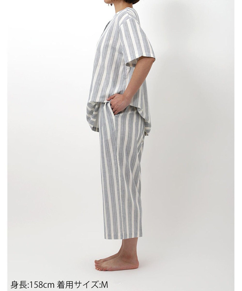 ワコール／睡眠科学 パジャマ 5分袖 半袖 8分丈 綿100%(本体) レディース YDT146 睡眠科学／ワコール 