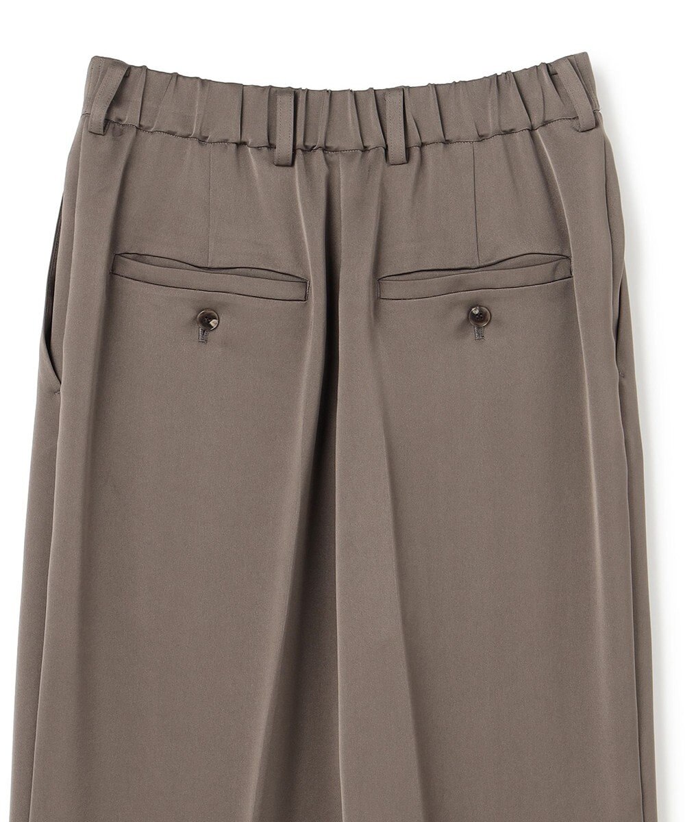 uncrave ライトダブルサテン ワイドパンツ 