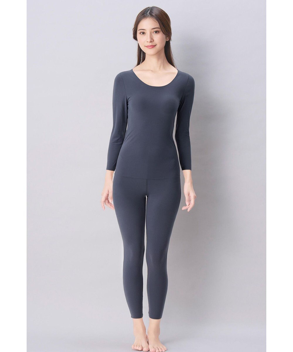 Wing あったかインナーボトム 綿100％(肌側) アウターにひびきにくい ムレにくい 【綿の贅沢 ここちフラット】 足首丈 秋 冬 ER4873 ウイング／ワコール 