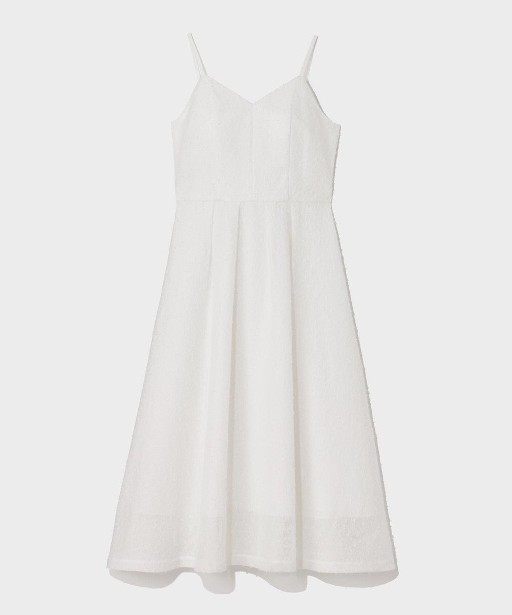 GRACE CONTINENTAL メッシュツイードキャミドレス 