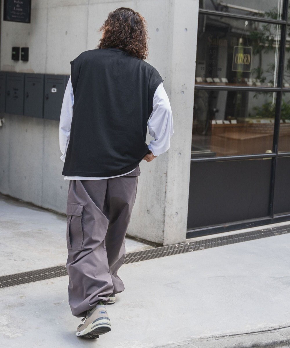 WEGO アンサンブルスウェットベストロンT 