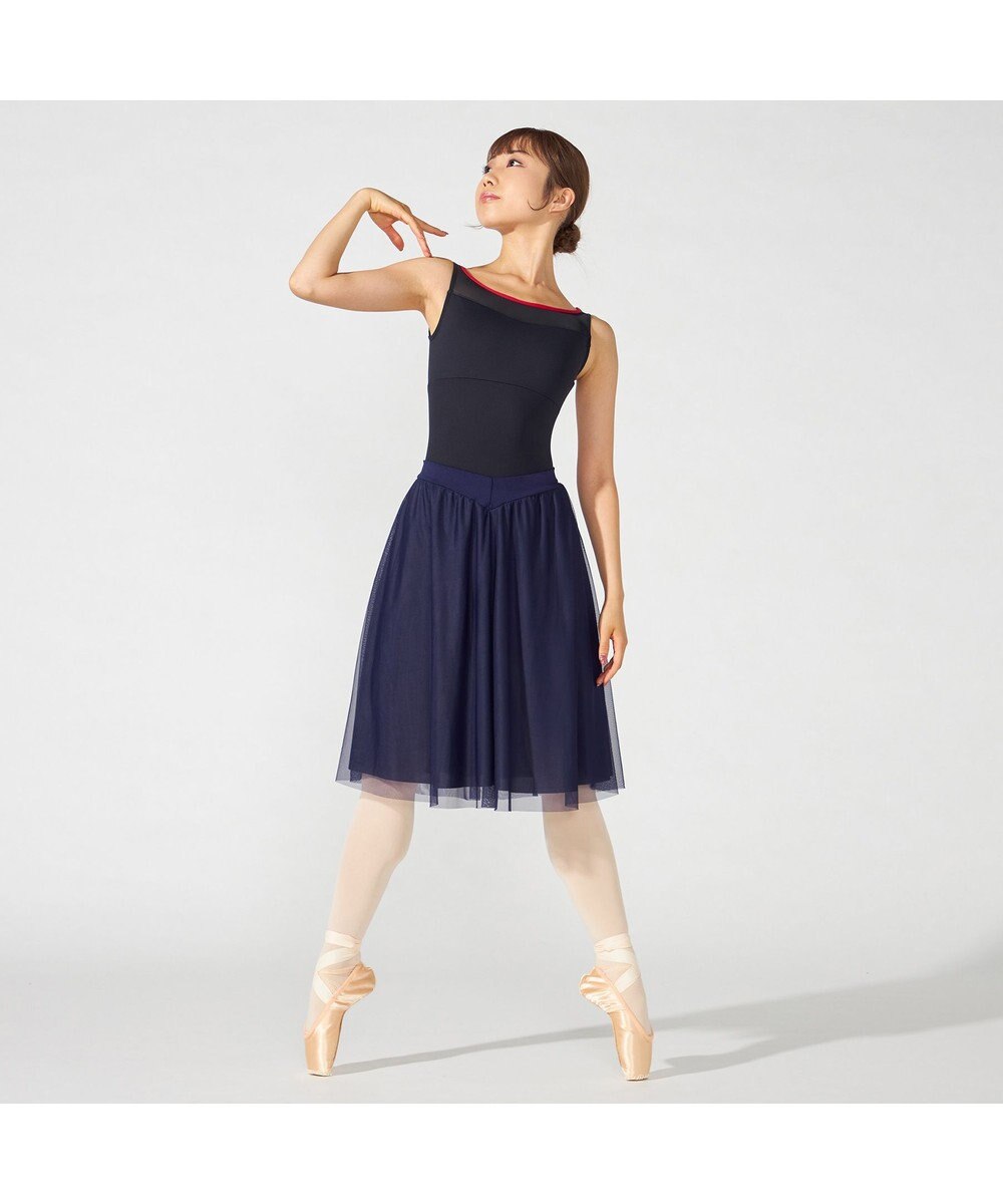 Chacott 【MADOKA SUGAI】ノースリーブレオタード 