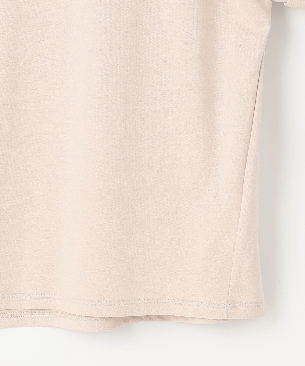 J.PRESS LADIES 【洗える】コットンリネンジャージー ポロ カットソー 