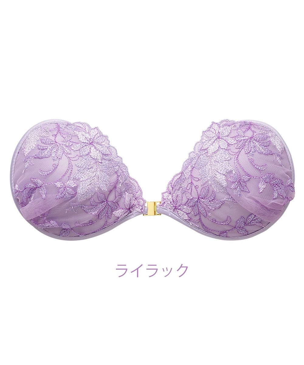 BRADELIS New York 【NuBra / ナチュラルタイプ】ヌーブラ・エアーライト フローラ ライラック