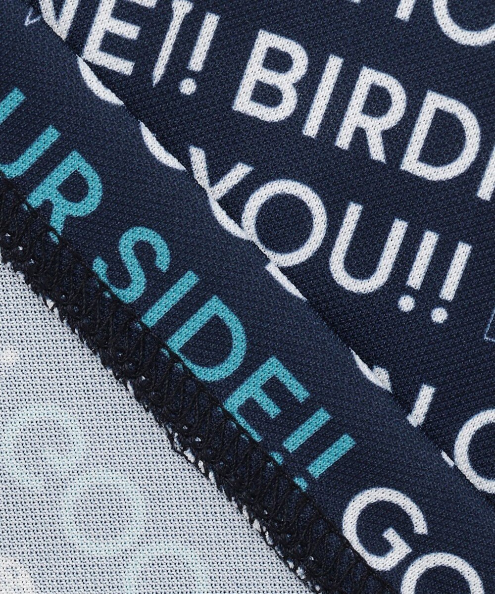 23区GOLF 【WOMEN】【吸水速乾/UVケア】ロゴプリント カノコ 半そで ポロシャツ 