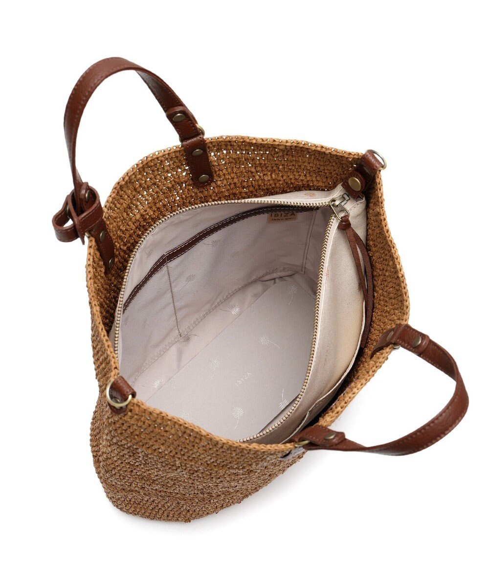 IBIZA ラフィア　2WAYバッグ 