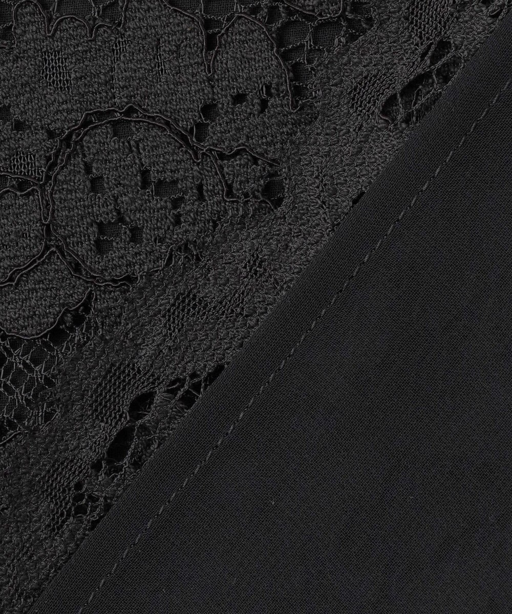 自由区 【セットアップ対応・洗える】フルールスカラレースプルオーバー ブラウス 