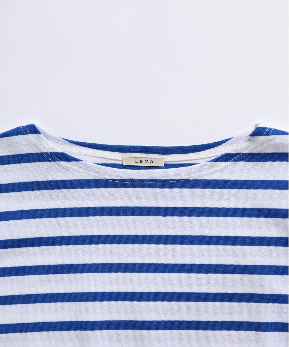 LENO BORDER T-SHIRT / ボーダーTシャツ 
