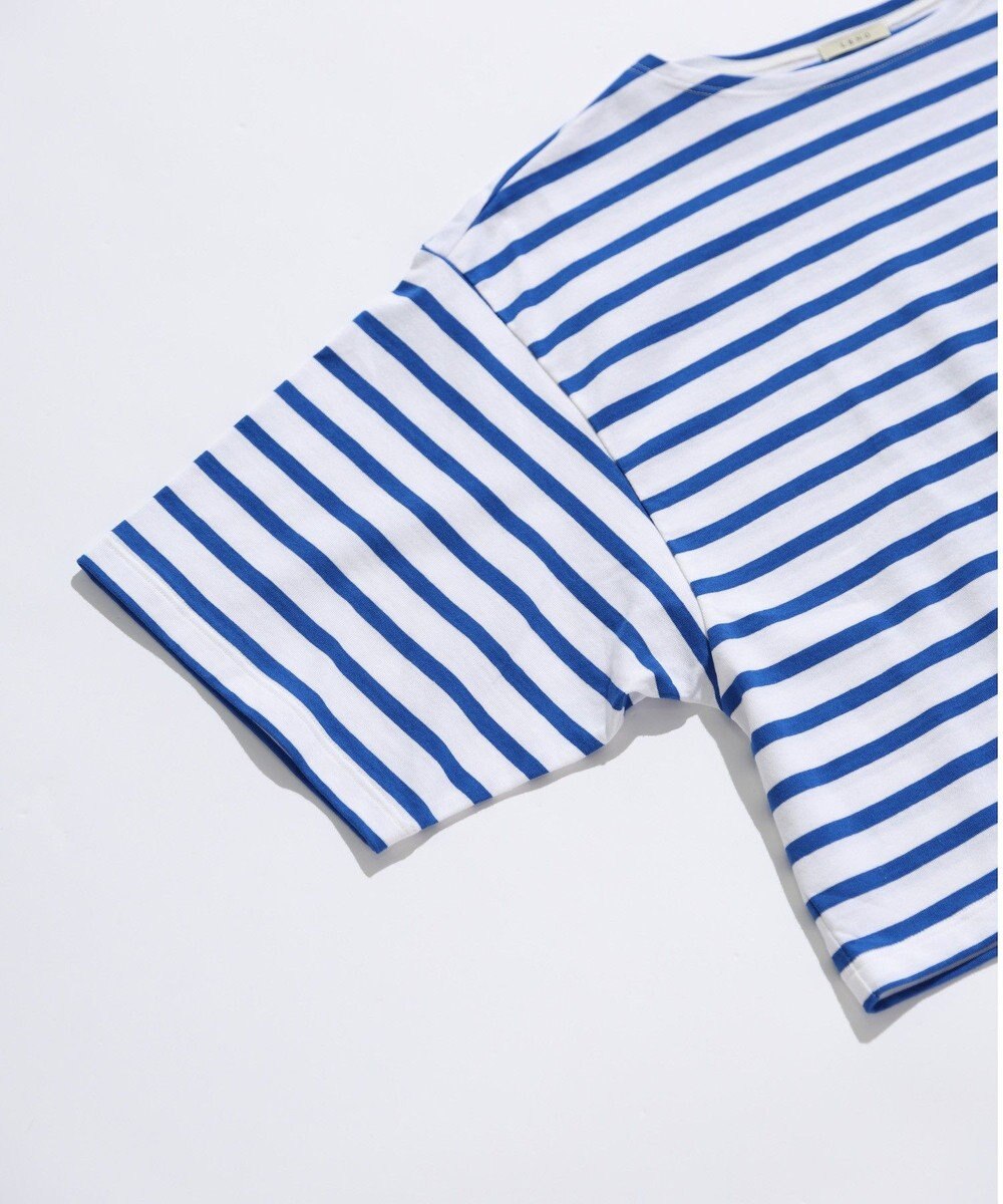 LENO BORDER T-SHIRT / ボーダーTシャツ 