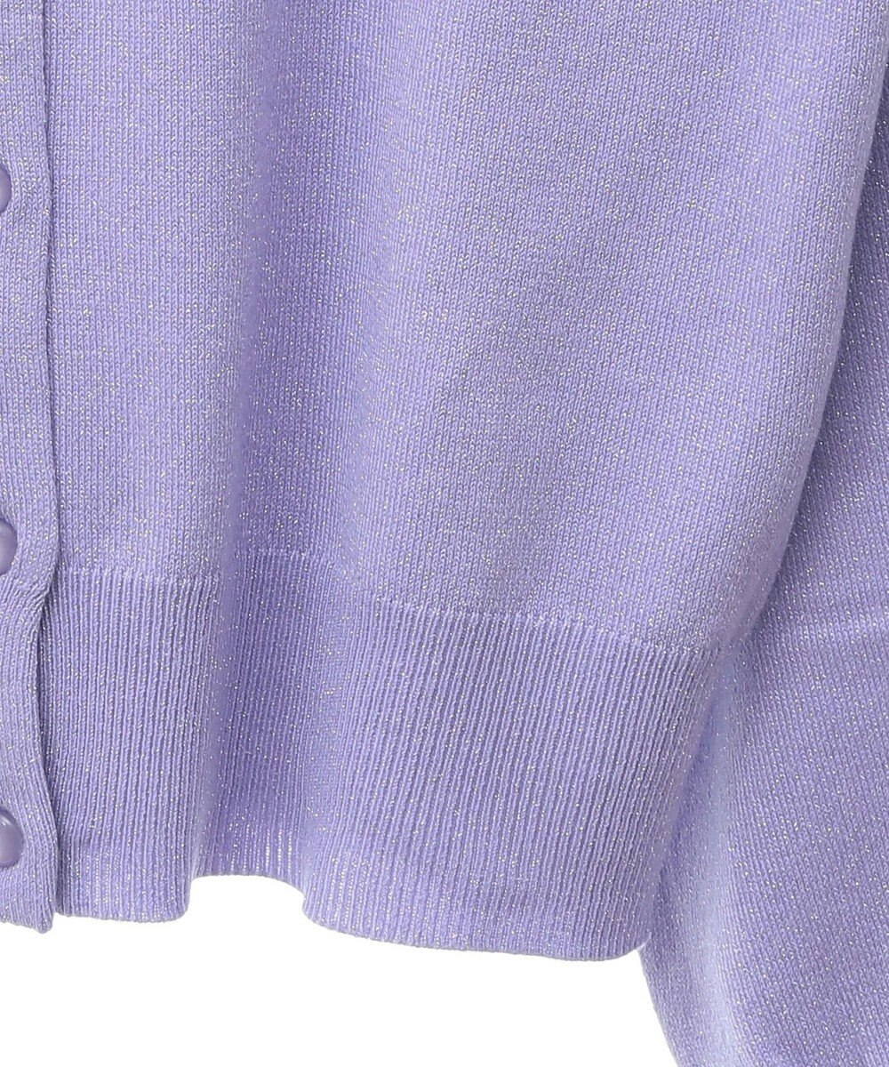 earth music&ecology アンジェリーナラメカーディガン 