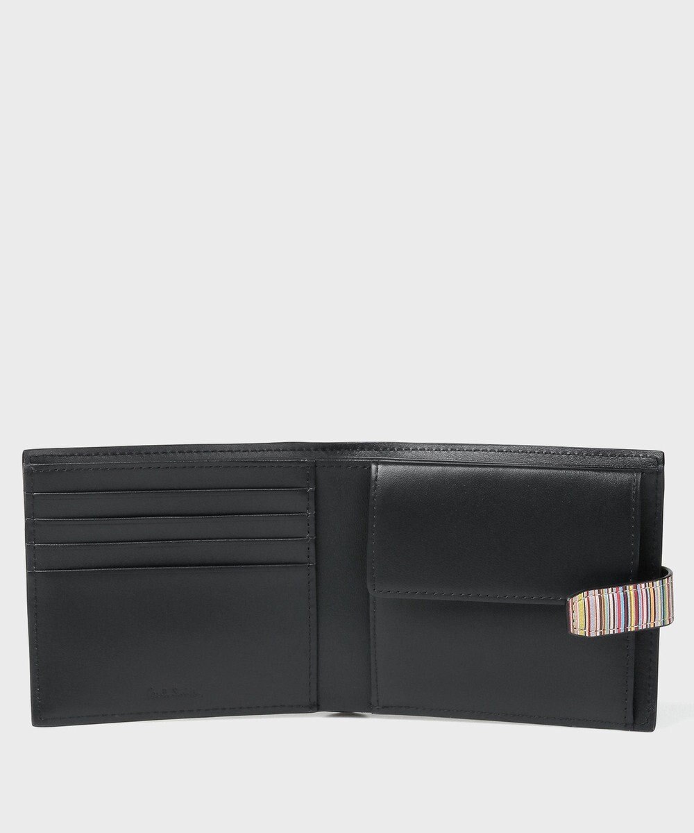 Paul Smith シグネチャーストライプタブ 2つ折り財布 