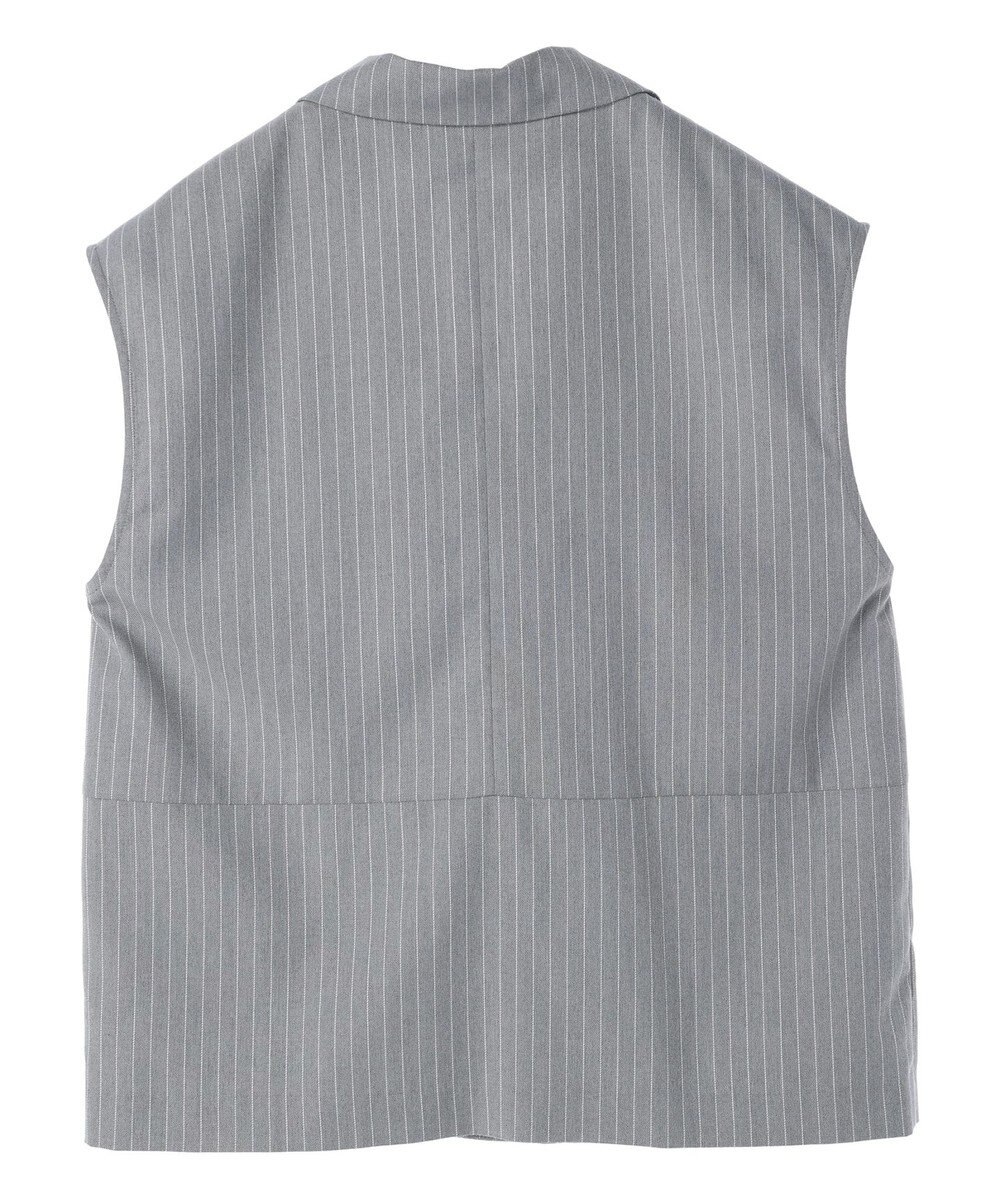 earth music&ecology ピンストライプジレ 