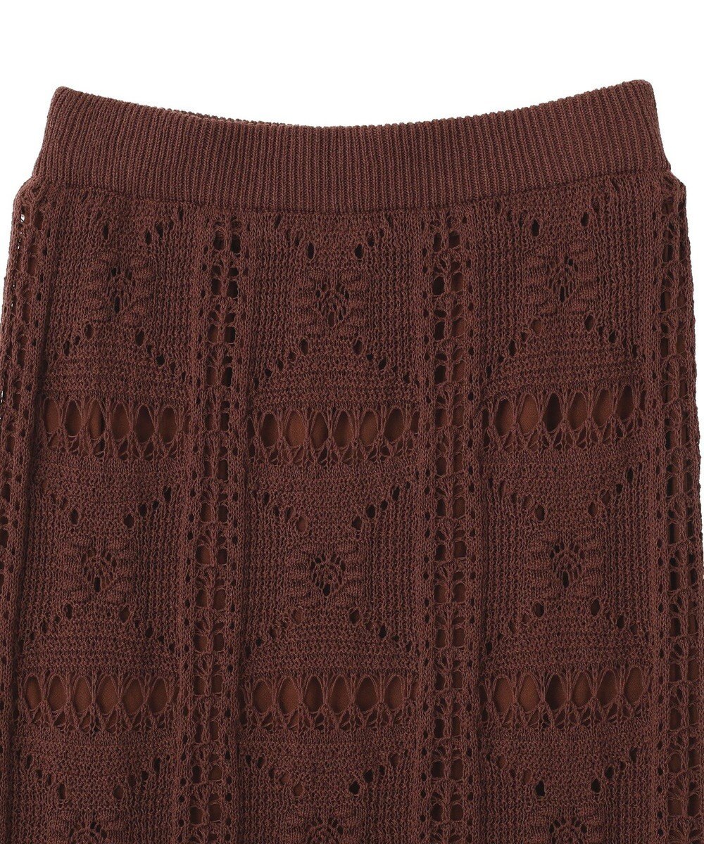 Green Parks クロシェニットスカート 