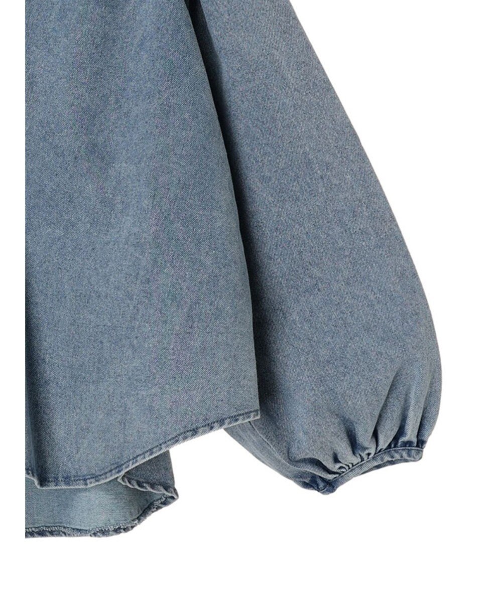 Green Parks ・ｆｕｒｒｙ　ｒａｔｅ　デニムシャツジャケット 