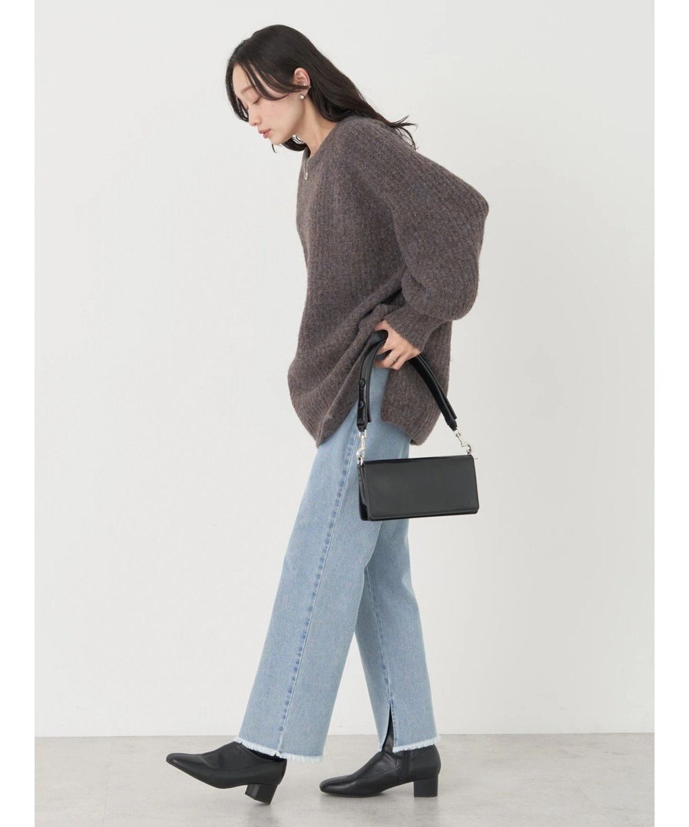 earth music&ecology ふわふわメランジチュニック 