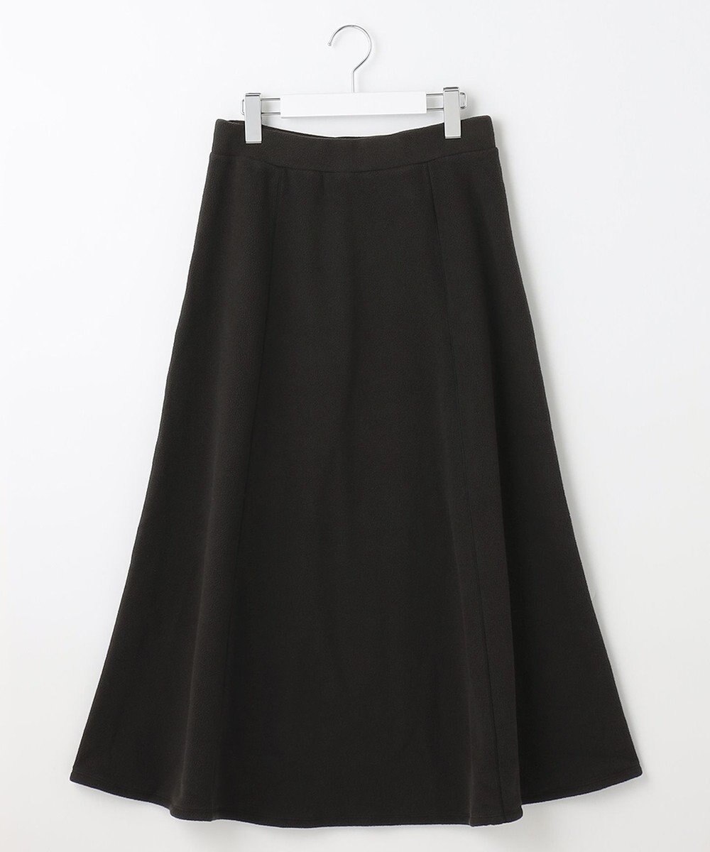 23区 【SLOW/セットアップ対応】マイクロエコフリース フレア スカート 