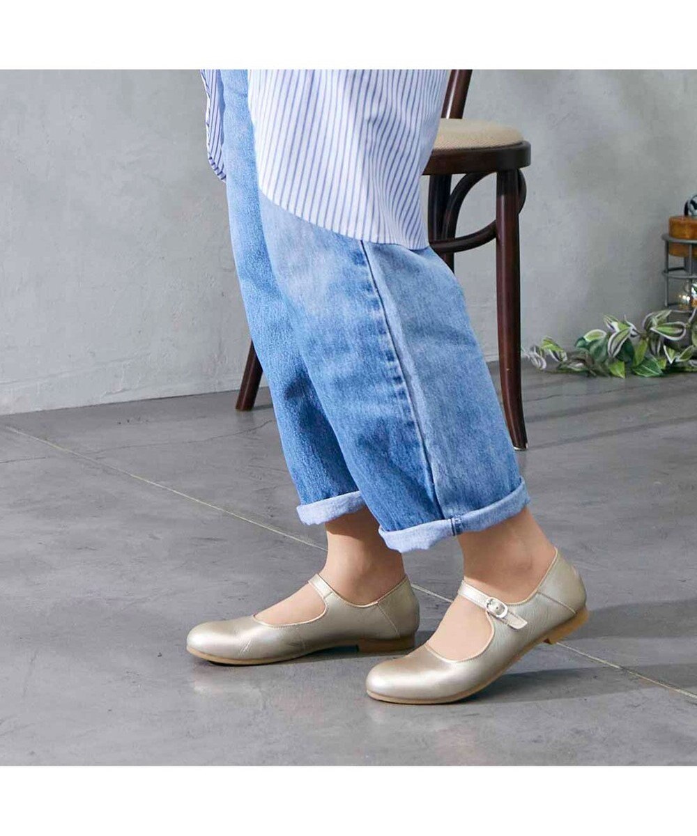 ing 【WEB限定】メリージェーンフラットシューズ 