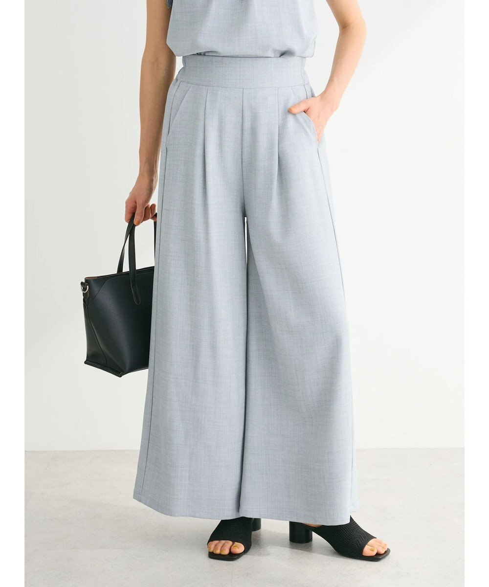 Green Parks ・ＥＬＥＮＣＡＲＥ　ＤＵＥ　リネンライクワイドパンツ 