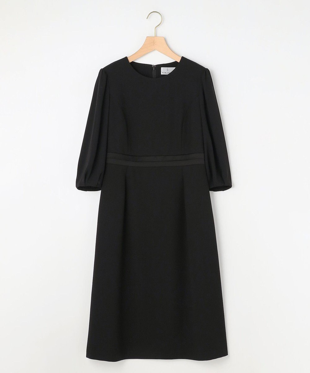 組曲 NOIR 【ストレッチ/オールシーズン対応】ペプラムミニグログラン ジャケット＋ワンピース 