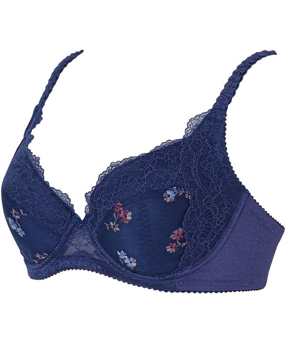 WACOAL 【小顔ブラ】 ブラジャー バストボリュームをコンパクトにメイク しっかり脇押さえ レディース BED403 /ワコール 