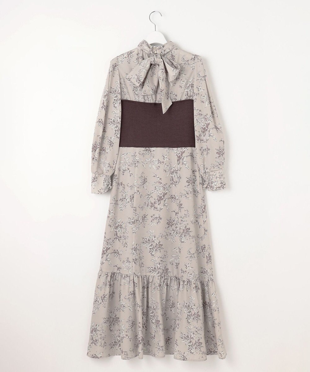 Feroux 【古畑星夏さん着用・3WAY】ビスチェコンビフラワープリント ワンピース 