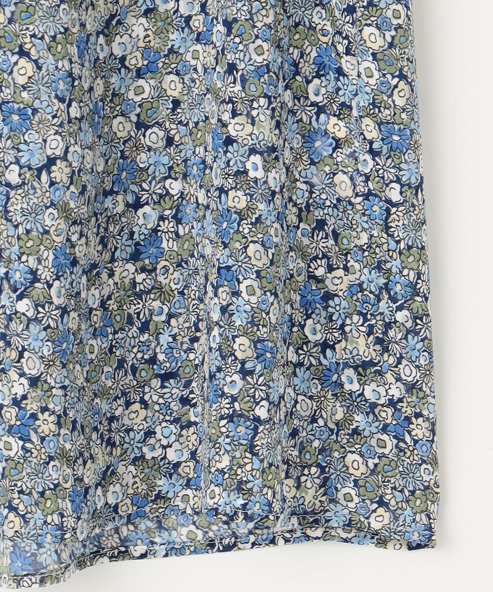 組曲 L フラワーレイヤープリント ブラウス 