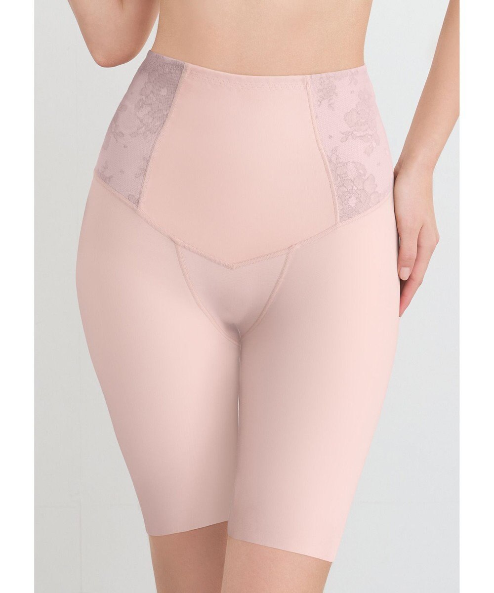 WACOAL ガードル 【肌リフト】 下半身のたるみをリフトアップ スリムなシルエット ロング丈 一枚ばき可能 Qサイズまで対応 大きいサイズ レディース GRC424 /ワコール 