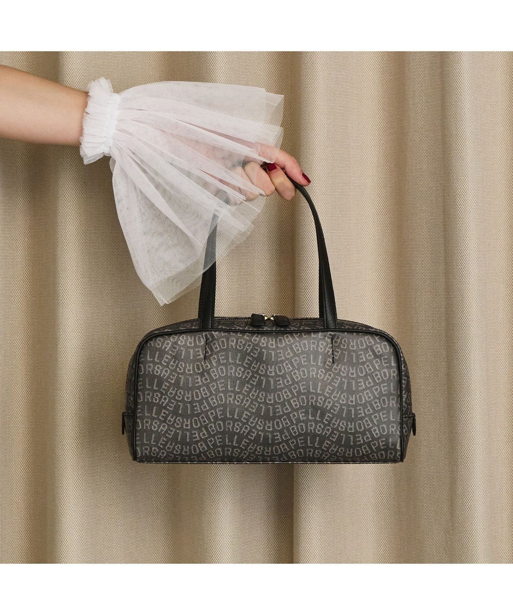 PELLE BORSA スモールボストン Grise グリーズ 9116 