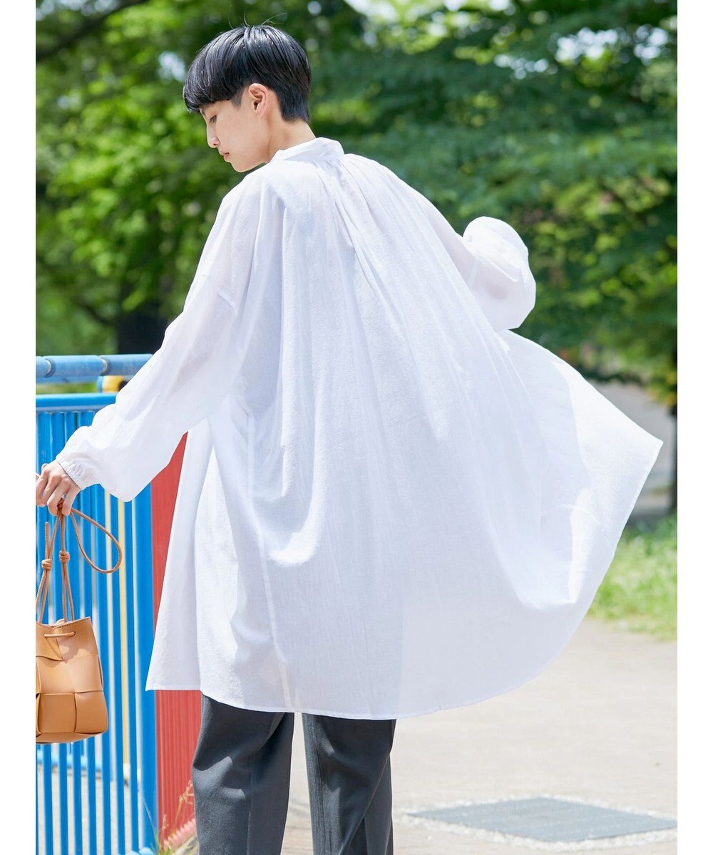 AMERICAN HOLIC シアーＢＩＧシルエットシャツチュニック 