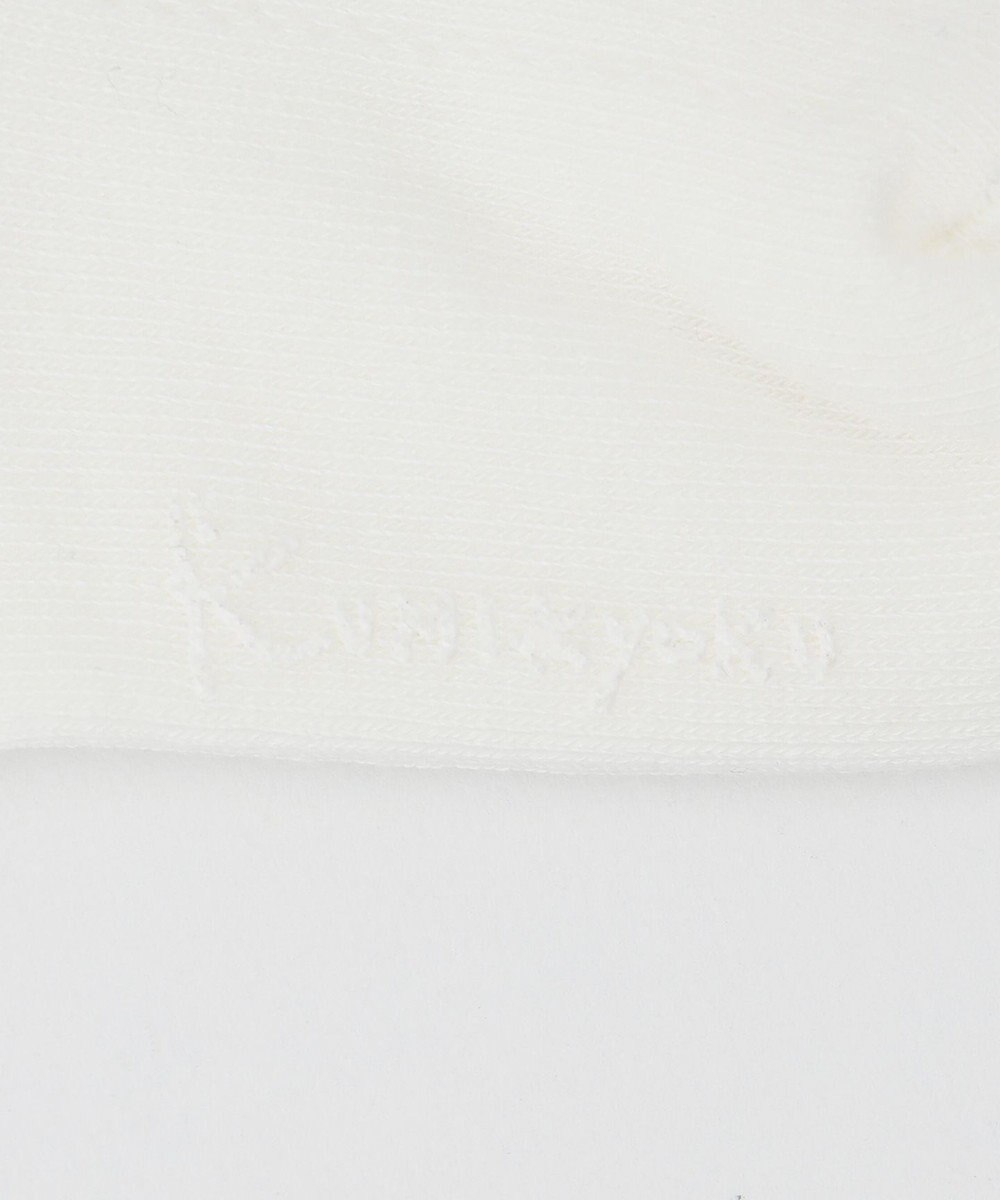 組曲 KIDS 【13~24cm】リボン付シンプル ショートソックス 