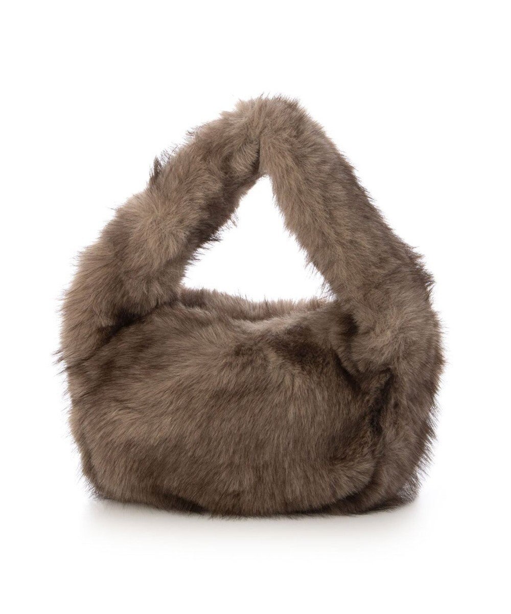 UNBILLION カシュカシュ cachechche / ワンハンドルエコファーシンプルトート 