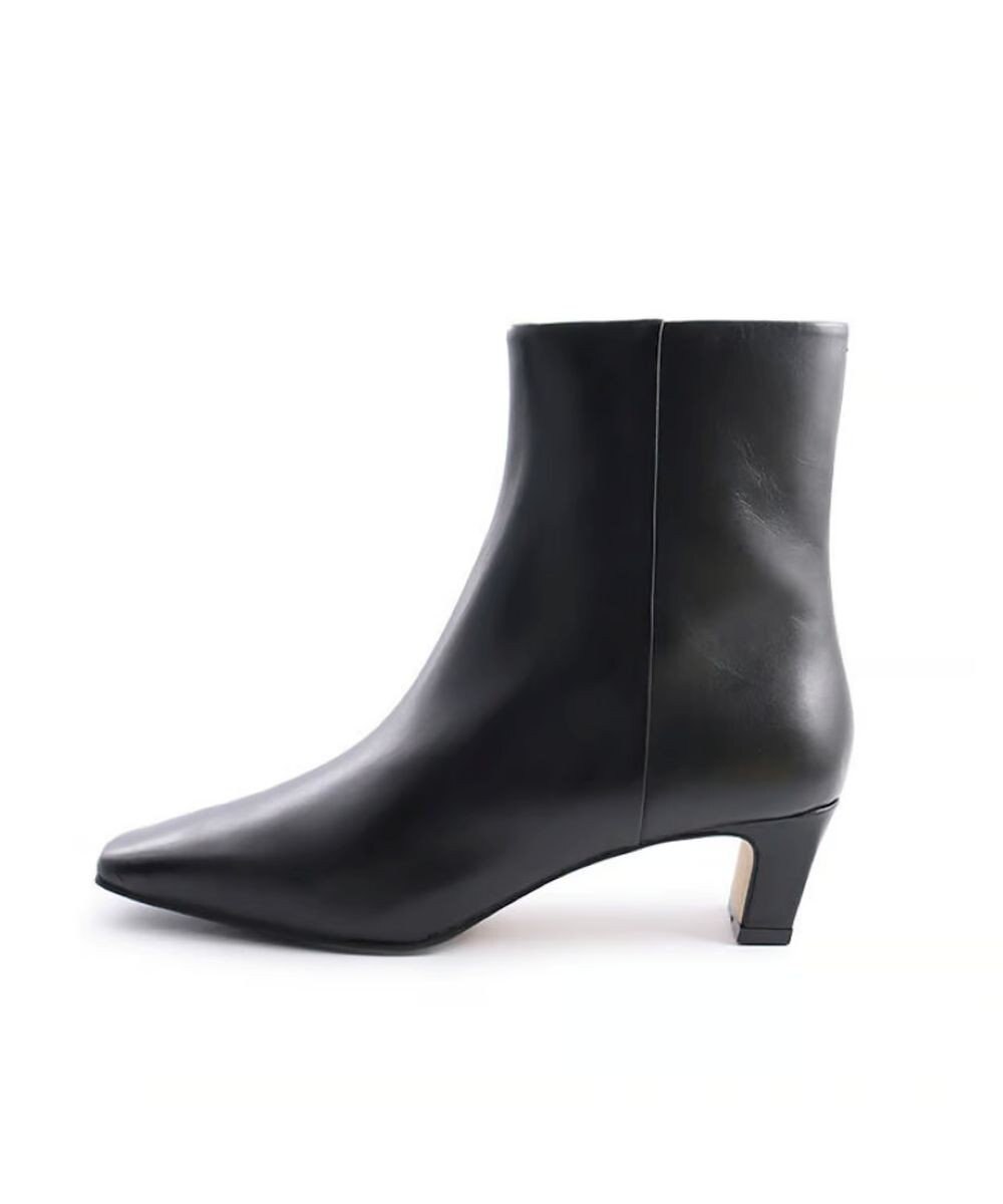APOM イタリアンカーフ サイドジップアンクルブーツ 45 