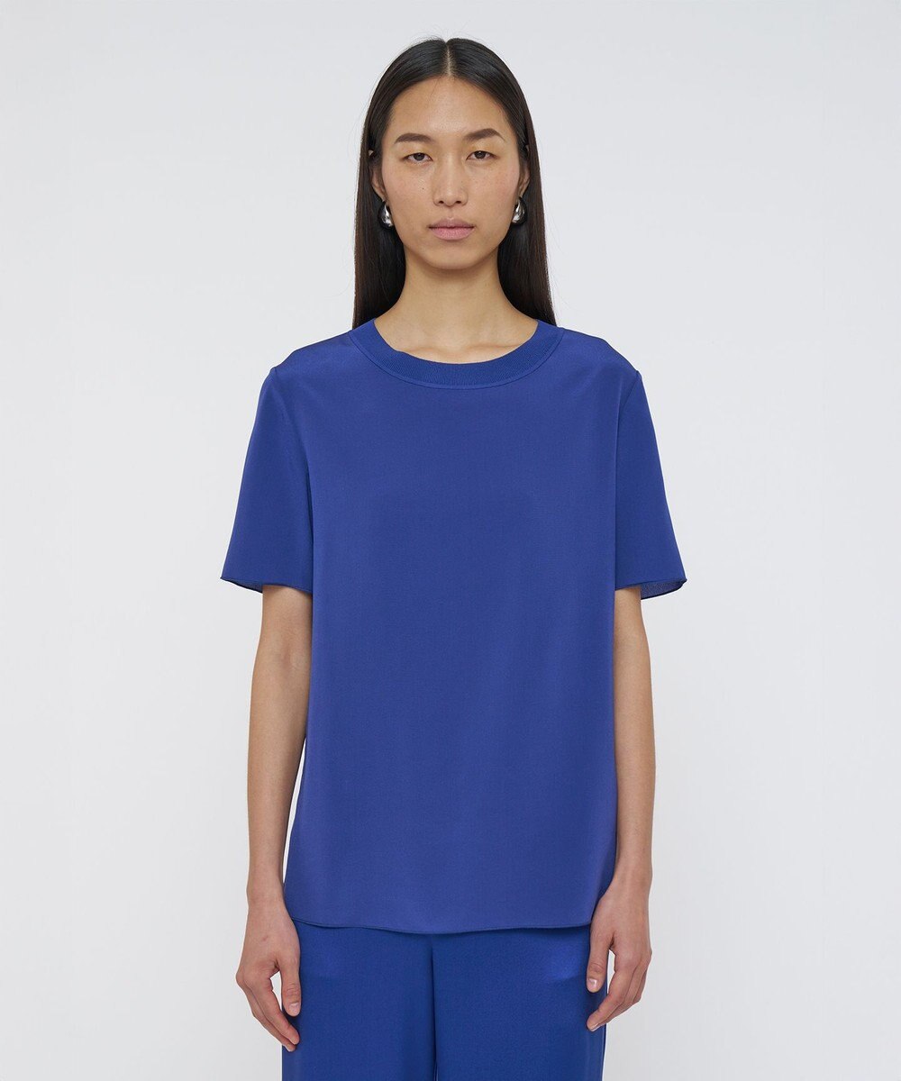 JOSEPH クレープ ド ソワ　ブラウス 