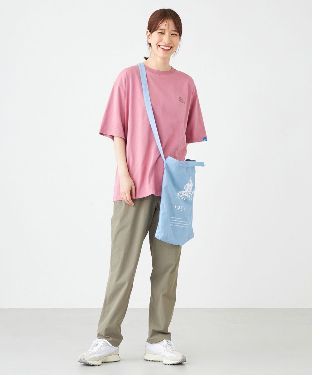 SHARE PARK LADIES 【撥水加工】イージーデニム２WAYロゴバッグ 