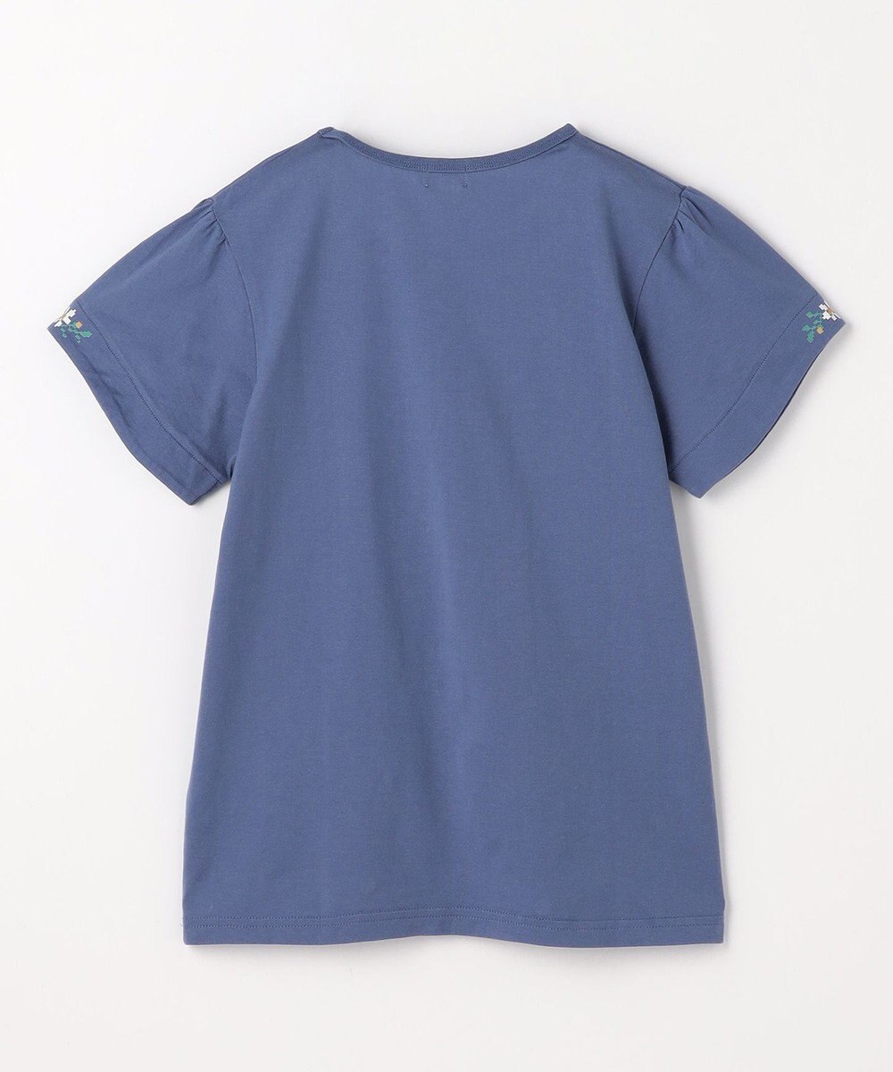 組曲 KIDS 【150-160㎝】 フラワーリースTeeシャツ 