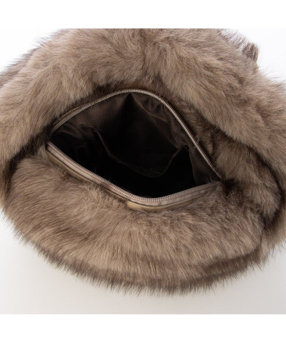 UNBILLION カシュカシュ cachechche / ワンハンドルエコファーシンプルトート 