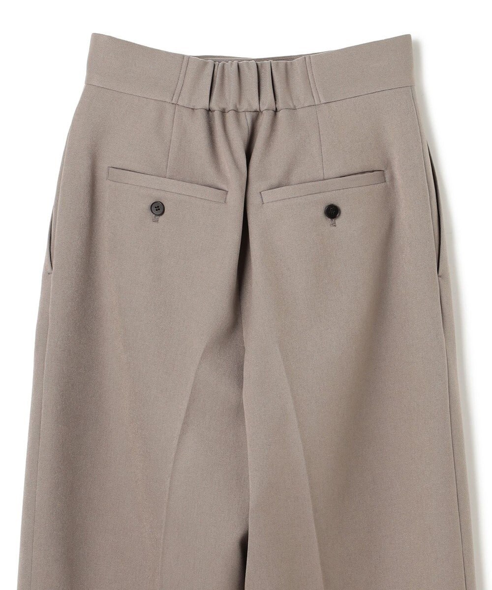 uncrave プルーフウールライクツイル ワイドパンツ 