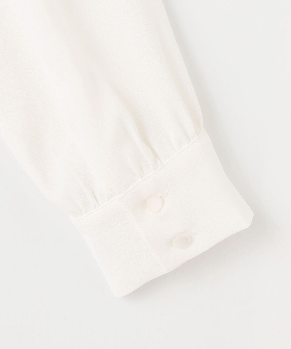 ANY L 【洗濯機可/2WAY】ボウタイブラウス 