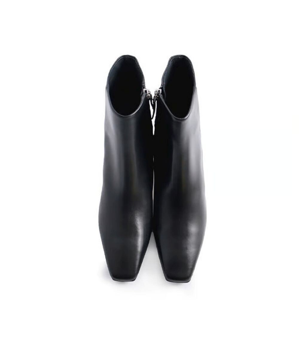 APOM イタリアンカーフ サイドジップアンクルブーツ 45 