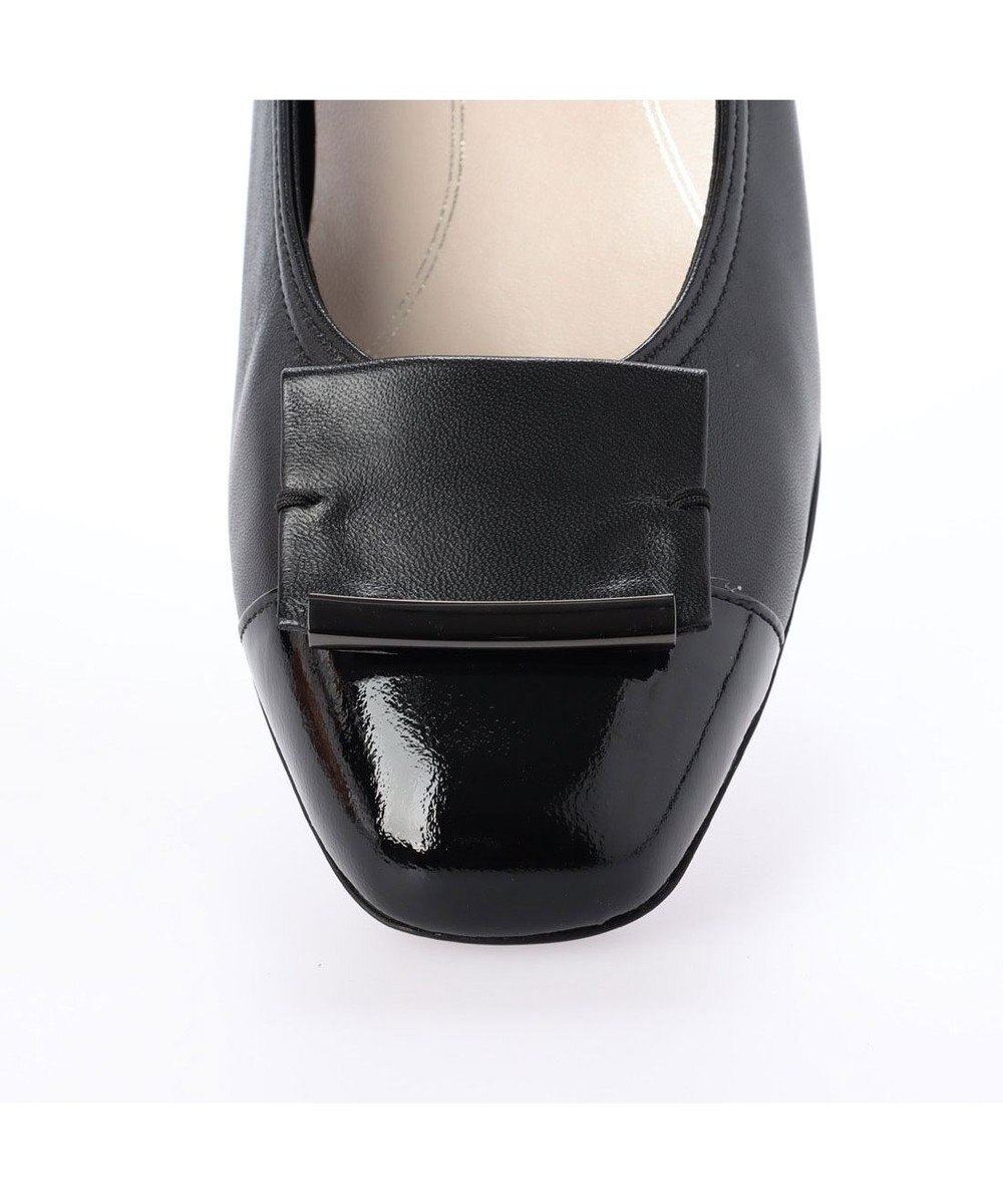 Riz raffinee <Riz raffinee>【3E】ローヒールスクエアパンプス 