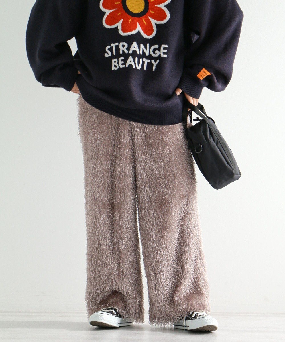 CRAFT STANDARD BOUTIQUE シャギーワイドパンツ 