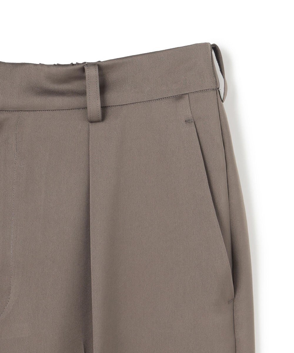 uncrave ライトダブルサテン ワイドパンツ 