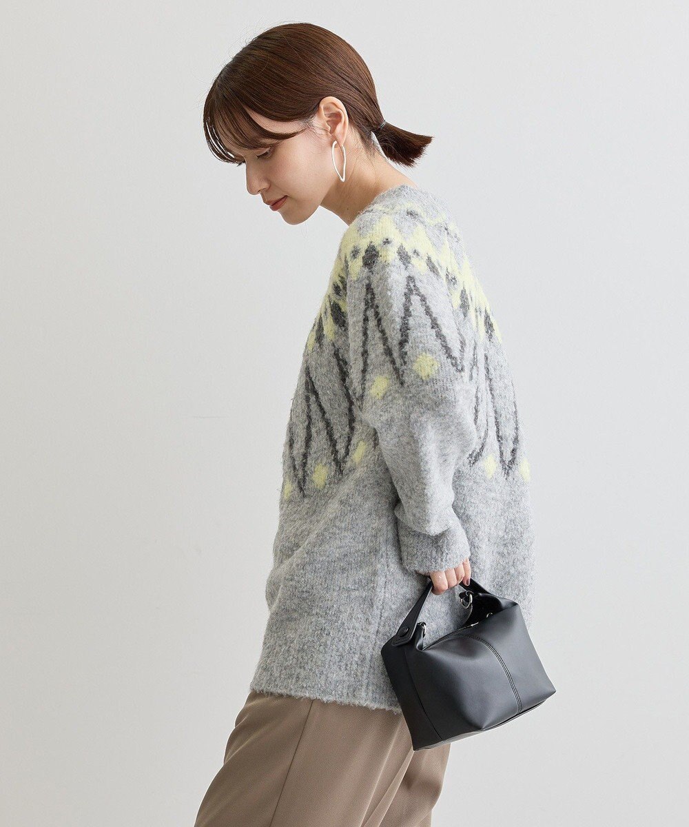 Green Parks 求心柄ニットプルオーバー 