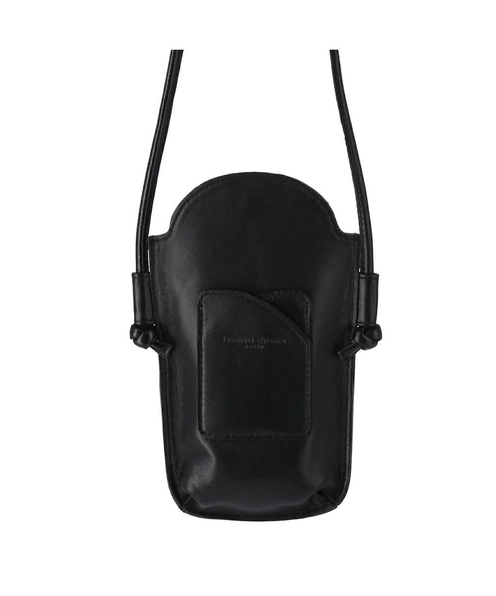 tsumori chisato CARRY バルーンに乗って ポシェット ショルダー スマホケース  【アニマルプリント＆刺繍】 