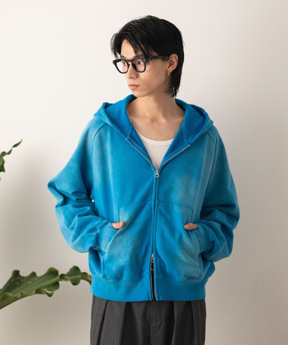 WEGO ショートZIPパーカー 