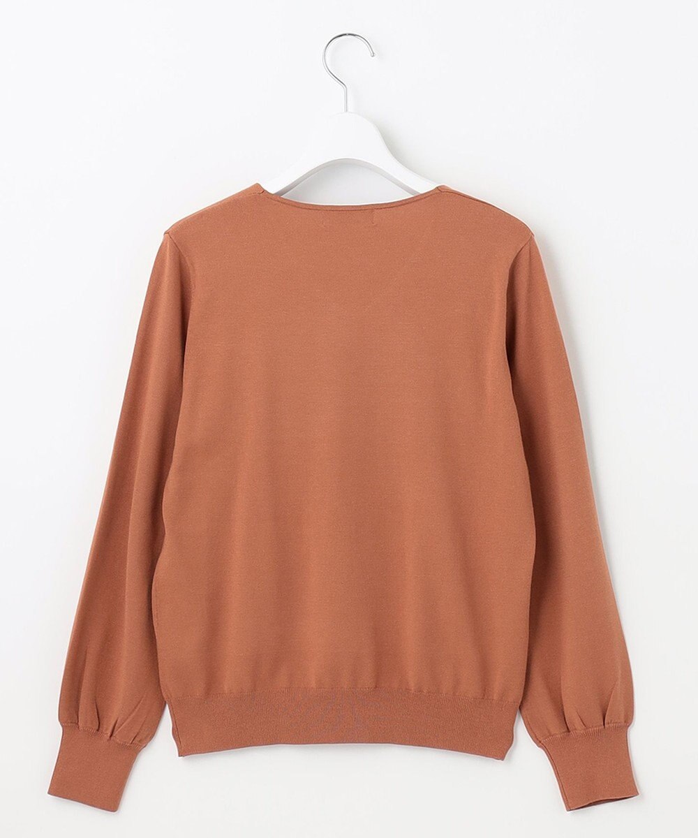 J.PRESS LADIES L 【洗える】PRINCE Vネック ニット 